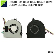 Asus  U35  U35F  U35J  U35JC  U33JC  UL20  UL30V  UL30A  Series Notebook / Laptop Replacement CPU Fan