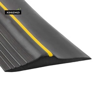 Universal Garage Door Bottom Threshold Seal Strip Weatherproof Rubber (10Ft, Black)