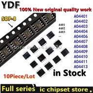 1-5PCS AO4401 AO4402 AO4403 AO4404 AO4406 AO4407 AO4408 AO4409 AO4410 AO4411 AO4413 sop-8 Wholesale 