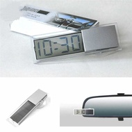 Digital LCD Display Car Electronic Clock With Sucker Ornaments  Digital LCD Display Electronic Clock
