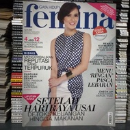 Majalah Femina Agustus 2014 - Cover Renata Kusmanto