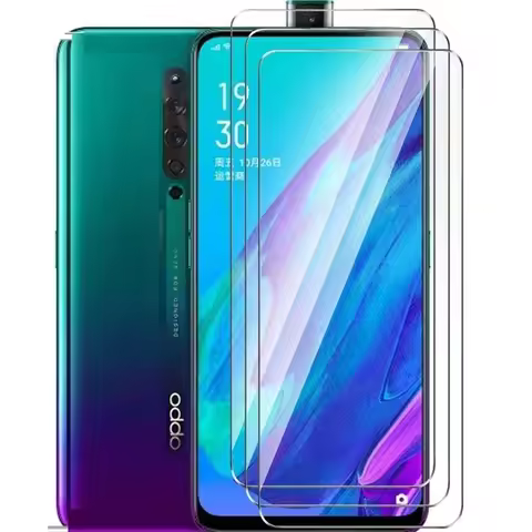 Glass on Reno 2Z Tempered Glass For Oppo Reno2 Z 3 4 Lite 4Z 4F Ace 2 Screen Protector Phone Film