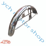 HONDA CG125 CG125 FRONT FENDER - CHROME (OOH) MUDGUARD DEPAN IRON CHROME CG125 MUD GUARD DEPAN FENDE