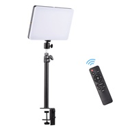 [topk1] 38W RGB Video Light Photography with C-Clamp Stand Bi-Color Temperature 3200-5500K Dimmable 