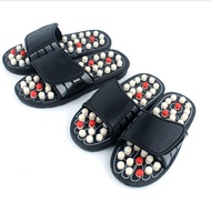 Acupoint Massage Slippers Sandal For Men Feet Chinese Acupressure Therapy Medical Rotating