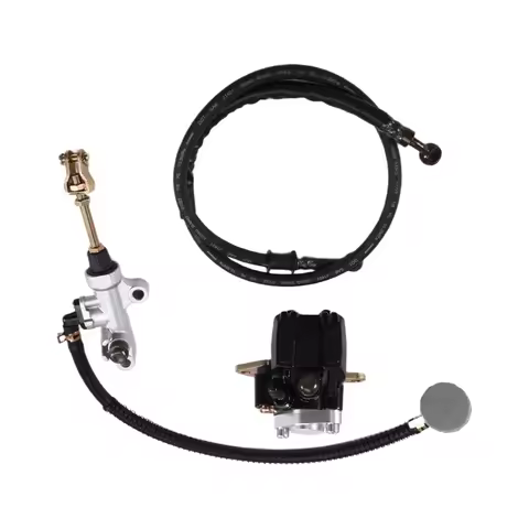 L10A Rear Brake Caliper With Oil Cup & Master Cylinder Hose For Banshee 350 YFZ350 87-06 1UY-2580W-0