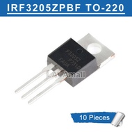 10pcs Original F3205Z TO-220 IRF3205ZPBF IRF3205Z TO220 N-channel 55V/75A MOSFET Transistor Brand Ne