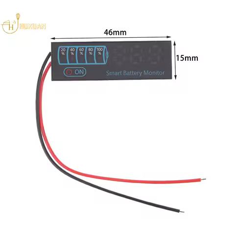 3S-14S DC7-55V Battery Level Indicator 12V 24V 36V 48V 18650 Lipo Lithium Battery Capacity Board Vol