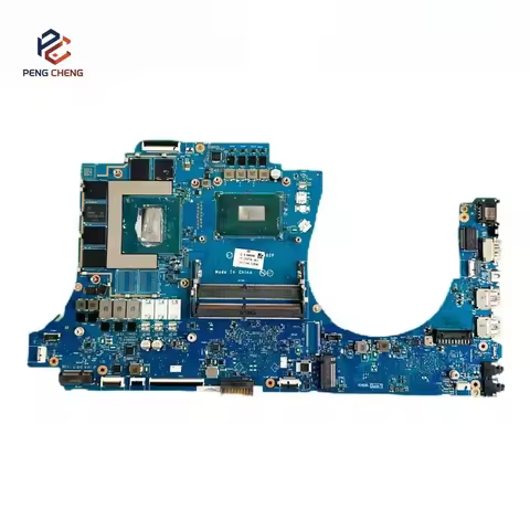 For HP 17T-CB 17-CB Laptop Motherboard LA-H492P Mainboard CPU I7-9750H CPU GPU RTX2070 8G RTX2060 6G