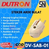 Steker Arde Dutron Bulat Ecer Grosir DV-SAB-01 - Dutron