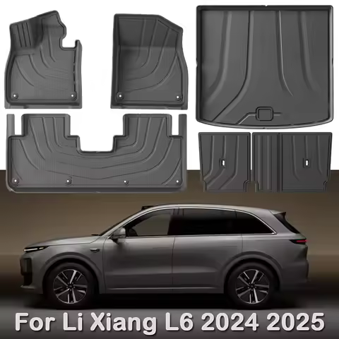 TPE Floor Mats for Lixiang L6 L6 Pro & L6 Max 2024 2025 All Weather Protector Floor Liners Trunk Mat