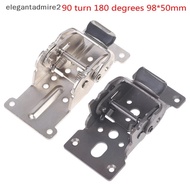 [Gele] 1pc 0-90-180 Derajat Self-Locking Engsel Lipat Kaki Meja