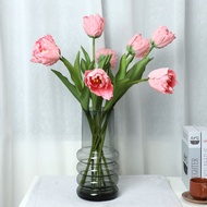 [Ready Stock] Lan Kwai Fong Large Branch Multi-Layer Feel Moisturizing Tulip Indoor Engineering Deco