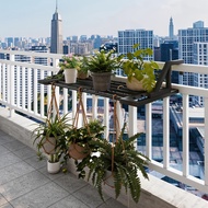 Space-Saver Plant Shelf Balcony Plant Rack Balcony Garden Rack