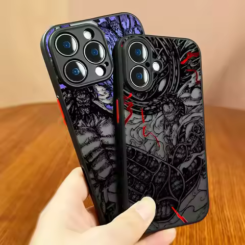 Anime One-P-Piece Luffy A-ACE Matte Phone Case For Apple IPhone 16 16E 15 14 13 12 11 Pro XR XS X 8 