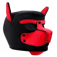 Dog Head Mask for Adult Halloween Dog Headgear Breathable Dog Face Mask Halloween Costume Accessorie