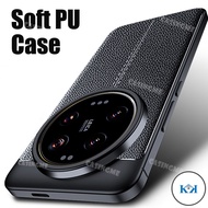 KK Xiaomi 14 Ultra 2024 Shockproof Soft TPU Leather Casing for Xiaomi14Ultra 14Ultra Xiaomi 14 Xiaom