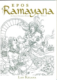 Epos RAMAYANA: An Adult Coloring Book Vol.1