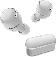 Panasonic Noise Cancelling Wireless Earbuds, True Wireless Earbud &amp; In-Ear Headphones with Charging Case, IPX4 Water Resistant and Compatible with Alexa – RZ-S500W (Light Grey)