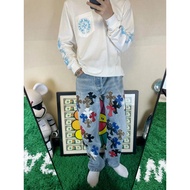 Chrome hearts High Version Chrome hearts Chrome hearts Chrome hearts Colorful Leather Label Cross Di