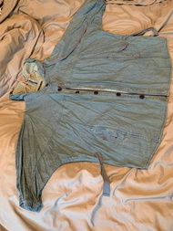 男裝 ➕➖✖️➗蝙蝠袖牛仔外套 M碼