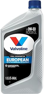 Valvoline European Vehicle Full Synthetic SAE 0W-30 Motor Oil 1 QT