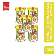 KOI WL FOODS Corn Bits Corn Snack Super Garlic 100g x 5's