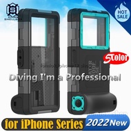 [SHELLBOX] 2023 Upgrade Summer Professional Diving Phone Case For iPhone 14/13/12/11 Pro Max Casing 