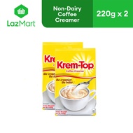 Krem-Top Non-Dairy Coffee Creamer 220g - Pack of 2