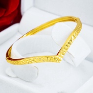 2022 Bangle V Terbaru Viral Emas Bangkok Shine Pung Store