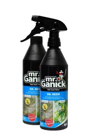 Twin pack 1L Baba Mr Ganick Dr Neem Ready To Use (500ML)+ refill 500 ML
