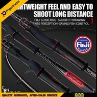 Pipeliness Fishing Rod M Action Ultra-Sensitive/conduction Fishing Rod พร้อม Original Fuji Ring/ 2ส่