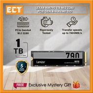 Lexar NM790 1TB / 2TB M.2 2280 PCIe Gen 4×4 NVMe SSD