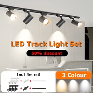 Track Light Set 3 Colour with Memory Function Led Track Light Spotlight Track Light Rail 50W 40W 30W