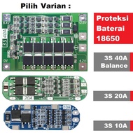 18650 Battery Protection Module BMS 2S 3S 4S - 3S 40A Balanced by Blezzystore