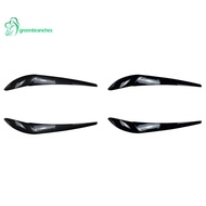 Car Headlights Eyebrows Eyelids Cover Eyelash Head Light Lamp Stickers for-BMW X3 F25 X4 F26 2014-2017