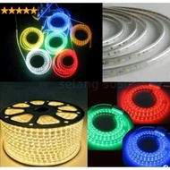 LED STRIP LIGHTS SMD 5050 100M 220v 100 M METER FREE 5 SOCKETS OUTDOOR DECORATION