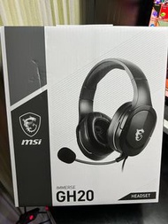 MSI G20黑色耳機