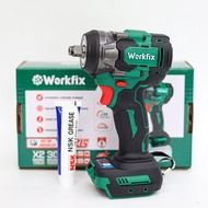 Máy siết bulong dùng pin Workfix WF-IW470N không chổi than siêu khỏe Tặng kèm bộ phụ kiện 25 chi tiế
