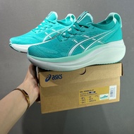 Asics Gel Nimbus 27 Men And Women Running Shoes Nimbus 27 Shock Absorption Sport Shoes 1012B753-400