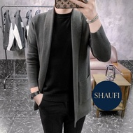 Korean blazer/ Men's knitted blazer Men's blazer