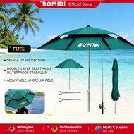 BOMIDI Big Fishing Umbrella FU01 1.8M Anti-UV SPF50+Portable Outdoor Sun Shade Umbrella Windproof Pa