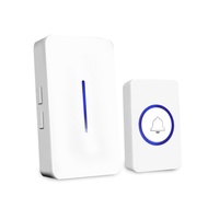 Augreener Self-Powered Wireless DoorBell Waterproof Door Bell Malaysia Plug Wireless Kinetic Doorbel