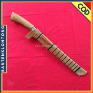 pisau sembelih baja selap golsem baja selap asli full kayu kecapi siap pakai