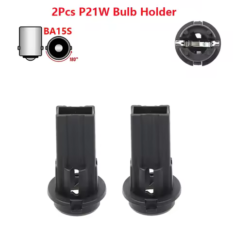 2x For BMW X5 E38 E36 E53 Brake Light 1156 P21W Bulb Lamp Holder Socket Accessories