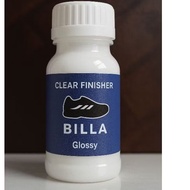 Clear. finisher/vernish paint laether paint. paint polish and polish