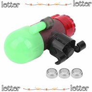 LETTER Fishing Pole Alarm, Sensitive Luminous Indicator Fishing Light Alarm, Durable LED Signal Fish