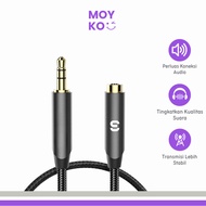 3.5mm Male to Female HiFi TRS 3-Section Jack Audio Cable 2M - EYPY335-YYA0G