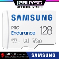 Samsung PRO Endurance MicroSD Card 140K Hrs Records in FHD/4K 32GB/64GB/128GB/256GB MBMJ22 12BUY.SG