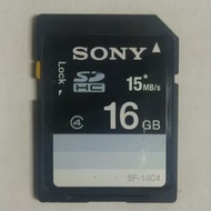 Sony Sony Sony 16GB SDHC Memory Card Memory Card class4